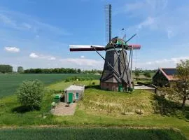 slapen aan de voet van de molen