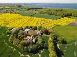 Klüterkammer, Ferienhaus auf Gutshof mit Kamin