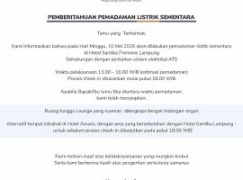 Hotel Santika Premiere Lampung, готель у місті Бандар-Лампунг