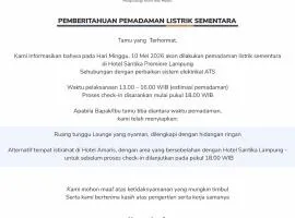 Hotel Santika Premiere Lampung