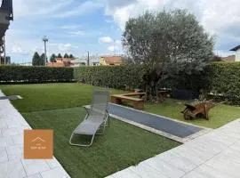 Large apartment with private garden