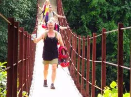 Camping hiking Bird watching makandawa tropical rainforest Kithulgala