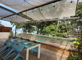 Villa bord de mer Souillac - Sud de Maurice, piscine privée