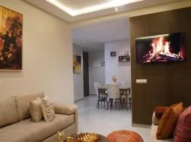 Chic Moderne avec Touche Marocaine