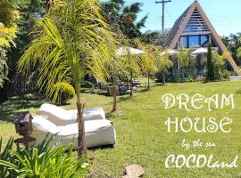 DREAM house by the sea in COCOland, khách sạn ở Epanomí