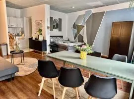 WOW Gemütliches designer Loft im Zentrum für 6 Personen