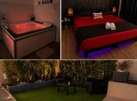 Love Room - Balnéo 4 places - King Size - Jardin privatif - Tarif dégressif plus de 1 nuit