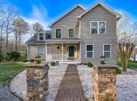 Doc Side - Serene lakefront home with dock, hot tub, pool table & beautiful views