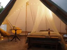 Glamping Tent Celte du Morvan, Vrij in de Natuur