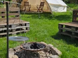 Tipi Jurte Zelt in der Seenplatte