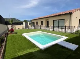 Villa complète piscine 120m2 4 lit 4chambre