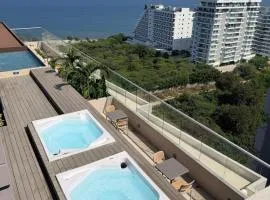 Santa Marta Paradise Donde el Océano es tu Vecino Terraz