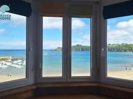 Face a la mer avec terrasse ensoleillee Brehec