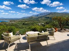 Sea to Summit Terrace 2BD 1BA 7mn to Georgioupoli, hotel Exópoliban