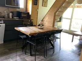Duplex 6 personnes - terrasse vue montagne