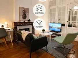 Appartement calme et spacieux - Garage vélo