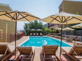 GreKa Ionian Suites, hotel pentru familii din Agia Effimia