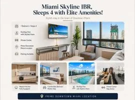 Miami Skyline 1BR Sleeps 4 with Elite Amenities