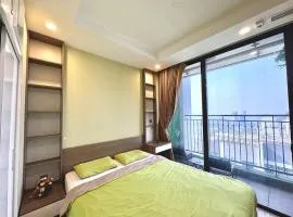 Comfortable Modern Studio with Balcony Near My Dinh Stadium Hanoi Vietnam