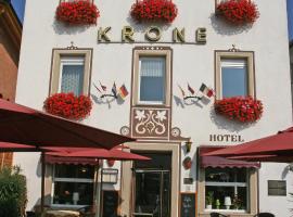 Hotel Krone Rüdesheim, ξενοδοχείο σε Rüdesheim am Rhein