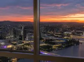 River View 1BR with Brisbane CBD & Pool, Gym & Sauna