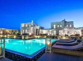 Aelia Paros Beachfront Villas, hotel a Chrissi Akti