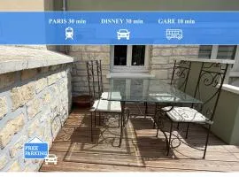 Sur les rives - Paris 30min - Terrasse