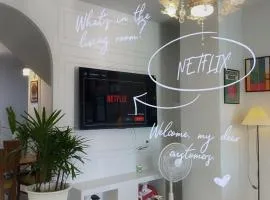 River 1 2BR 8Pax 9 Mins to LeeGarden Free Netflix