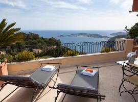 Sunny Panoramic Balcony, apartment in Èze