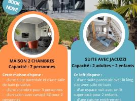 EMLAVIE - Maison familiale OU Loft SPA - à 3km Futuroscope, готель у місті Шассней-дю-Пуату