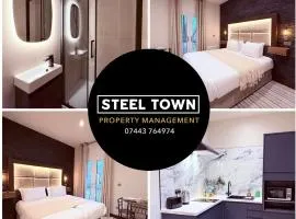 Afan Valley Aparthotel, Kitchen, Parking, 6