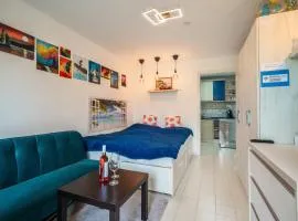 Panoráma apartman Zamárdi, kilátás a tóra, terasz