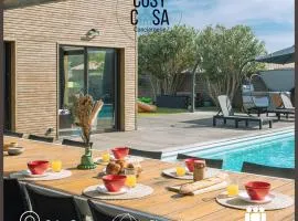 Villa Dalotya 6-8 suites-piscine-spa-5' plage