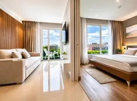 Bright Modern 1BR Condo Near Central Phuket with Pool Gym and Cinema