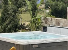 Celeste Sea View Home with Jacuzzi and BBQ