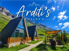 Arditi's Chalets – hotel w mieście Bogë