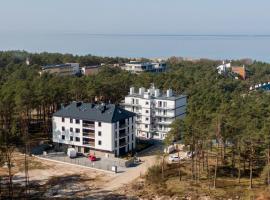 Nadmorski Bursztyn - Błękitna – hotel w Rowach