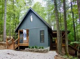 Camp Firefly Secluded Cabin Hot Tub Forest View Cozy Escape great for couples with kids