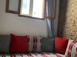 Dar al Kasbah Exclusive One-bedroom House with Terrace, living room,Kitchen & Bathroom in Historic Kasbah of Tangier