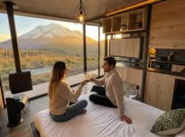 Tiny house, comfort and peace facing Chimborazo