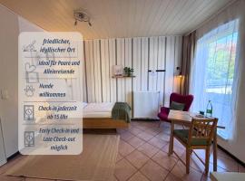 Ferienwohnungen Haus Krabbe zentral & hundefreundlich, ideal für Paare und Alleinreisende, zwischen Bremerhaven und Cuxhaven, hotel v destinaci Wremen