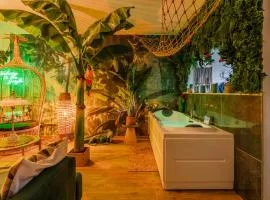 Lodge de la Jungle avec Spa