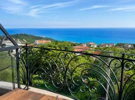 Krimovica Sunset Spacious Apartment with Sea View and Pool