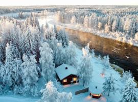 Villa Jokiranta Northern light Riverside, Hotel in Ranua
