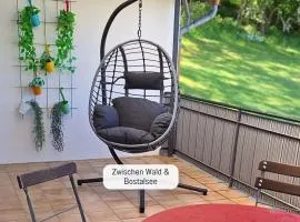 Ferienwohnung Hanfdell am Bostalsee, großer Balkon, stufenlos & hundefreundlich