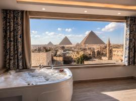 काहिरा में, होटल Pyramid Edge Hotel & Exclusive Pyramids View Rooftop