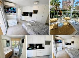 Calpe estudio reformado 4 min de la playa balcon wifi aire, Hotel in Calpe