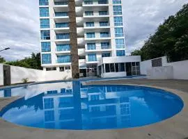 Moderno Apartaestudio Ricaurte Piscina-Aire-Wifi