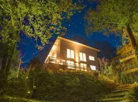 せせらぎハウス軽井沢ー近くを流れる小川の音Soundに癒される新築別荘BBQ可