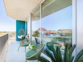 Espinho Sunny Vibes & Balcony with Pool